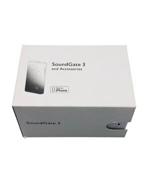 Sound Gate 3 & accessories  Accu Quest  made for Iphone  new open box READ